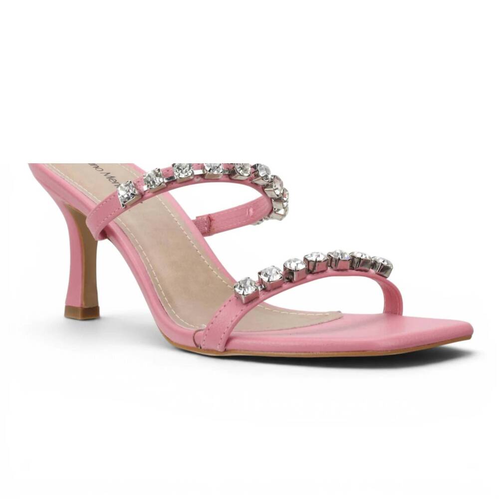 NEW BRUNO MENEGATTI women's saanvi dress sandal in pink